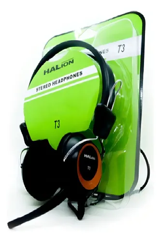 AUDIFONO HALION T15, 3.5mm P3, USB